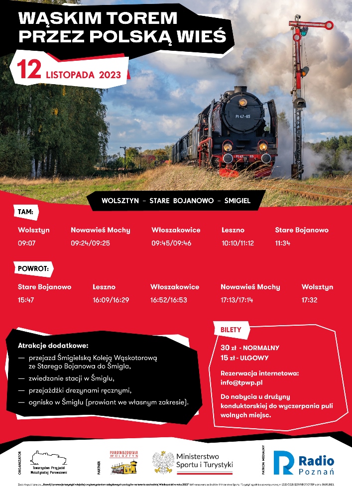 Wąskim torem przez polską wieś - Organizator