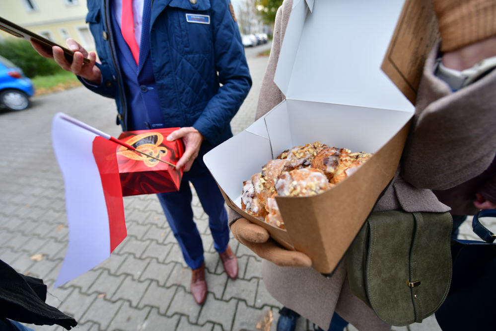 akcja Dwa rogale albo wcale - Wojtek Wardejn - Radio Poznań