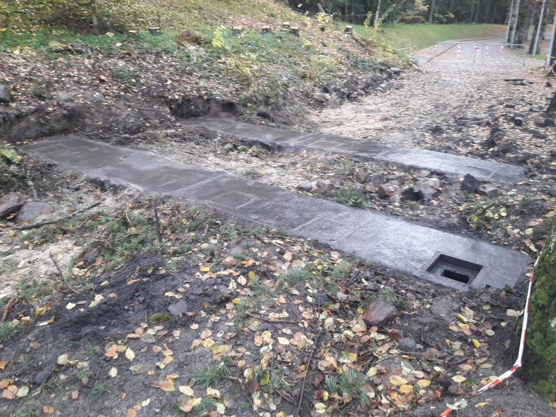 zapora przeciwczołgowa piła płotki - Pilskie Muzeum Wojskowe