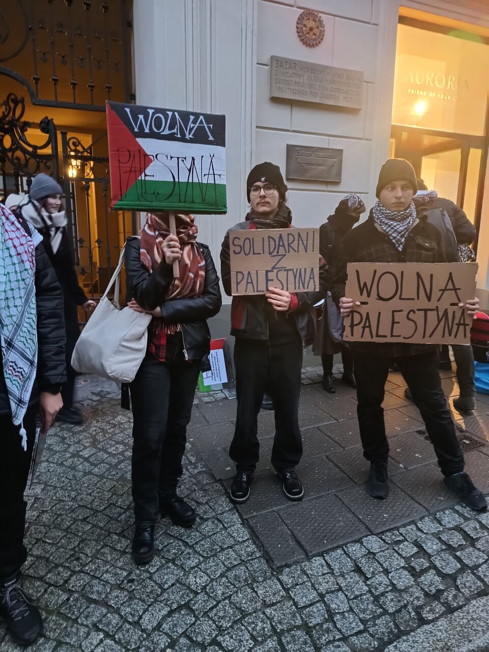 pikieta wolna palestyna - Jacek Kosiak - Radio Poznań