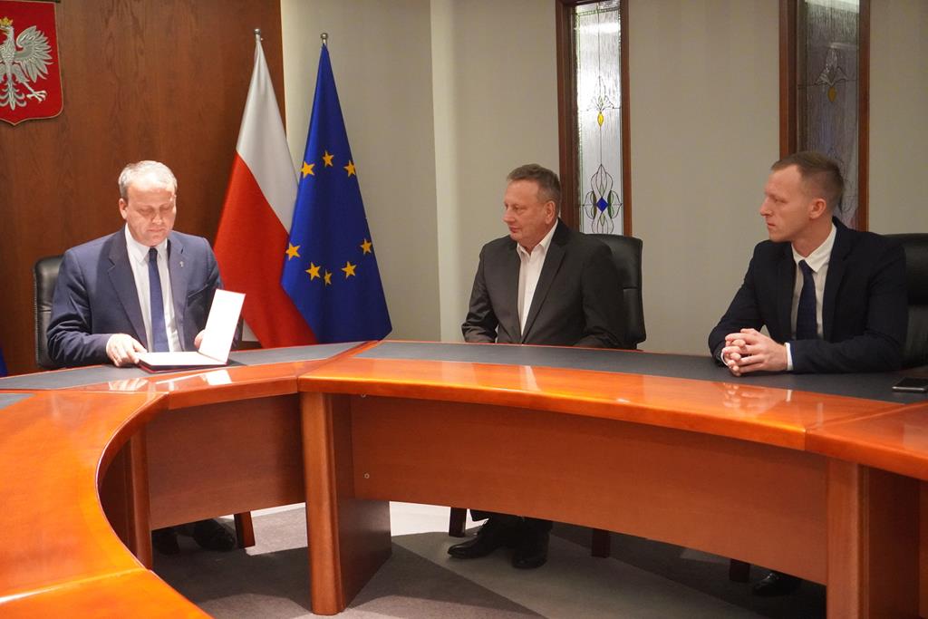 komisarze Mateusz Daszkiewicz i Andrzej Grzeszczak - WUW
