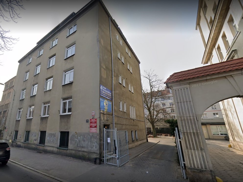 liceum paderewskiego poznań - Google Street View