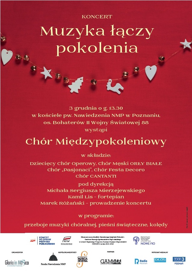 Muzyka łączy pokolenia 2023 - Organizator