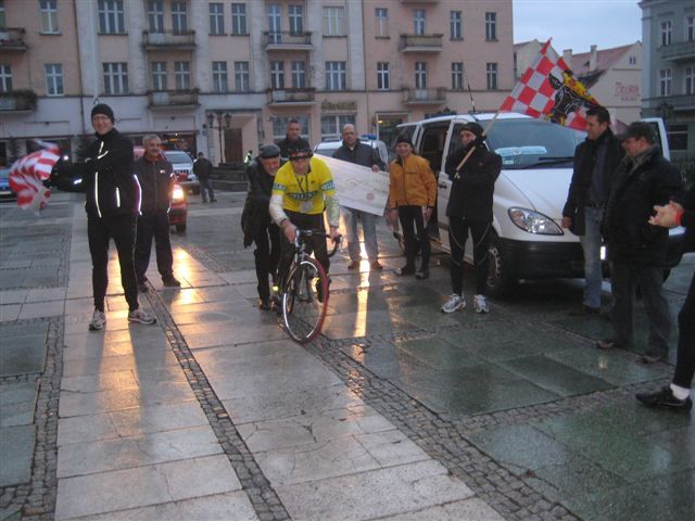 Sztafeta rowerowa Kalisz - WOŚP - Danuta Synkiewicz