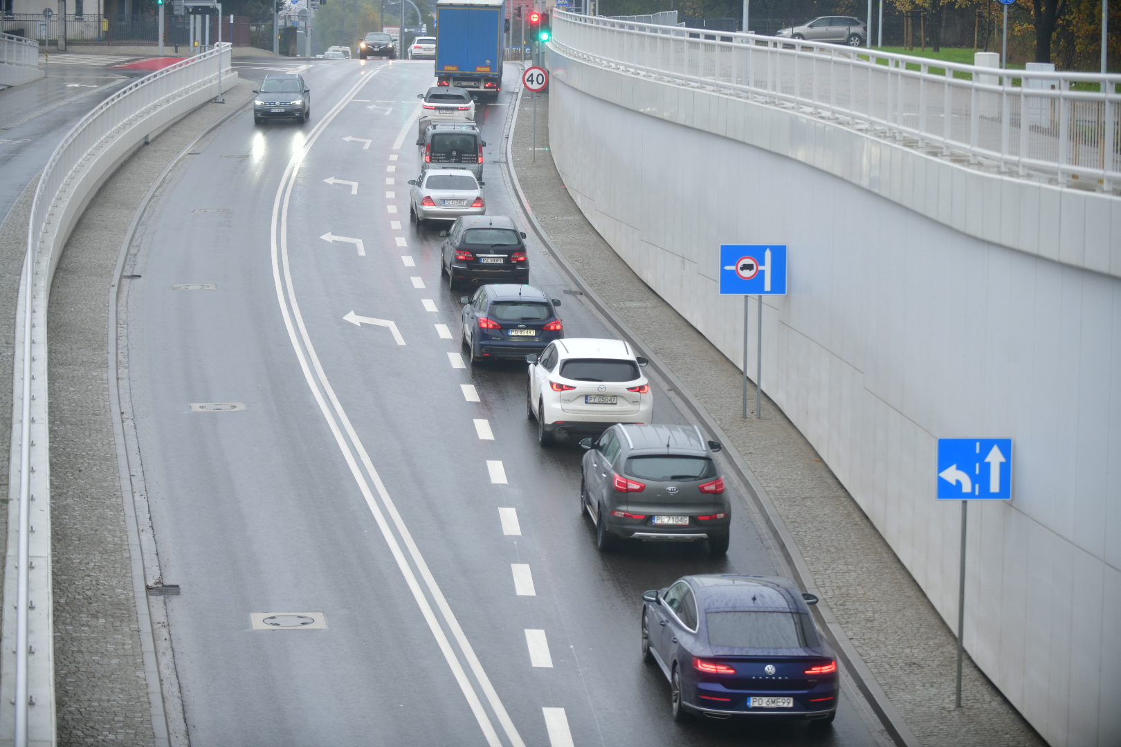 tunel plewsika korki - Wojtek Wardejn - Radio Poznań