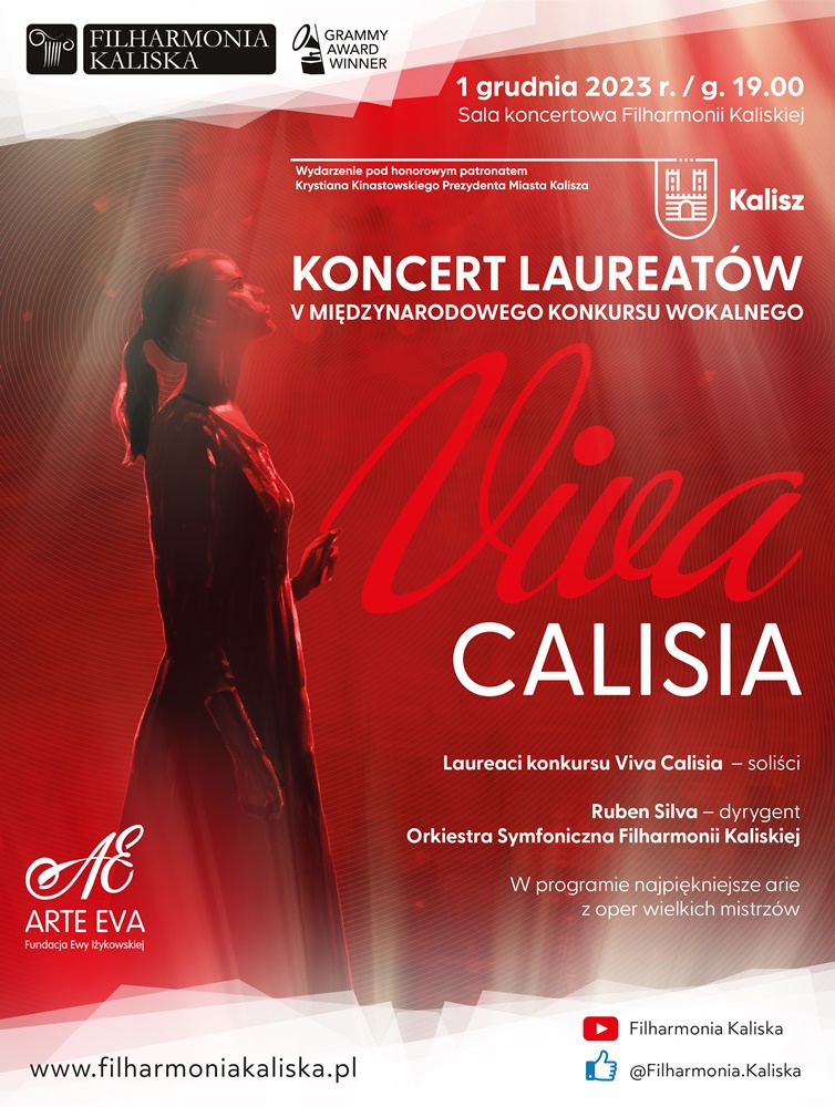 Koncert Laureatów V Międzynarodowego Konkursu Wokalnego Viva Calisia - Organizator