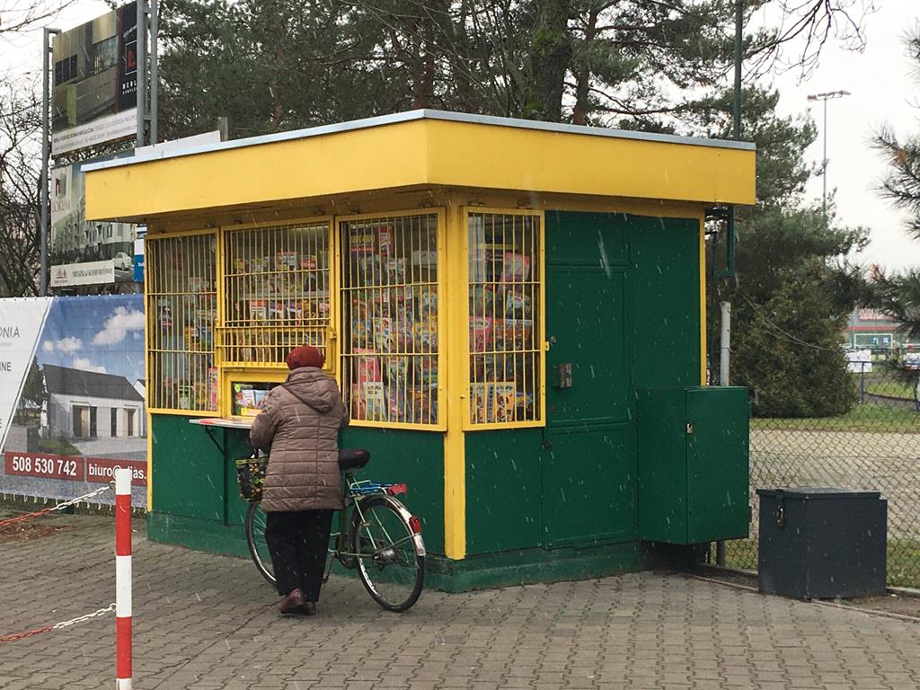 Ostatni kiosk RUCHu w Środzie Wielkopolskiej - Rafał Regulski