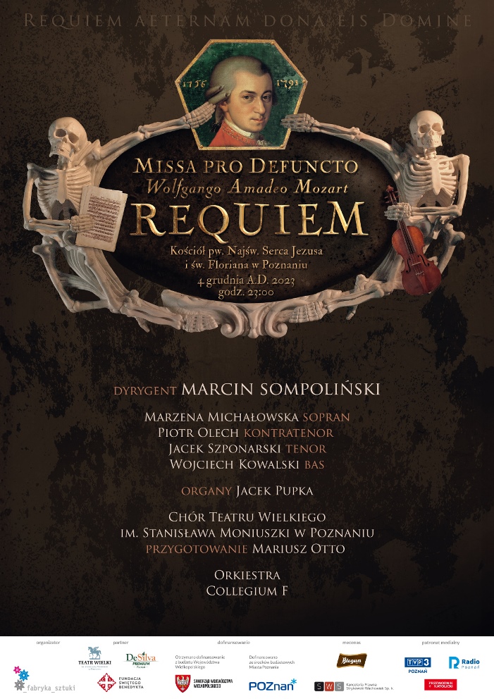 Missa Pro Defuncto Wolfgango Amadeo Mozart Requiem - Organizator