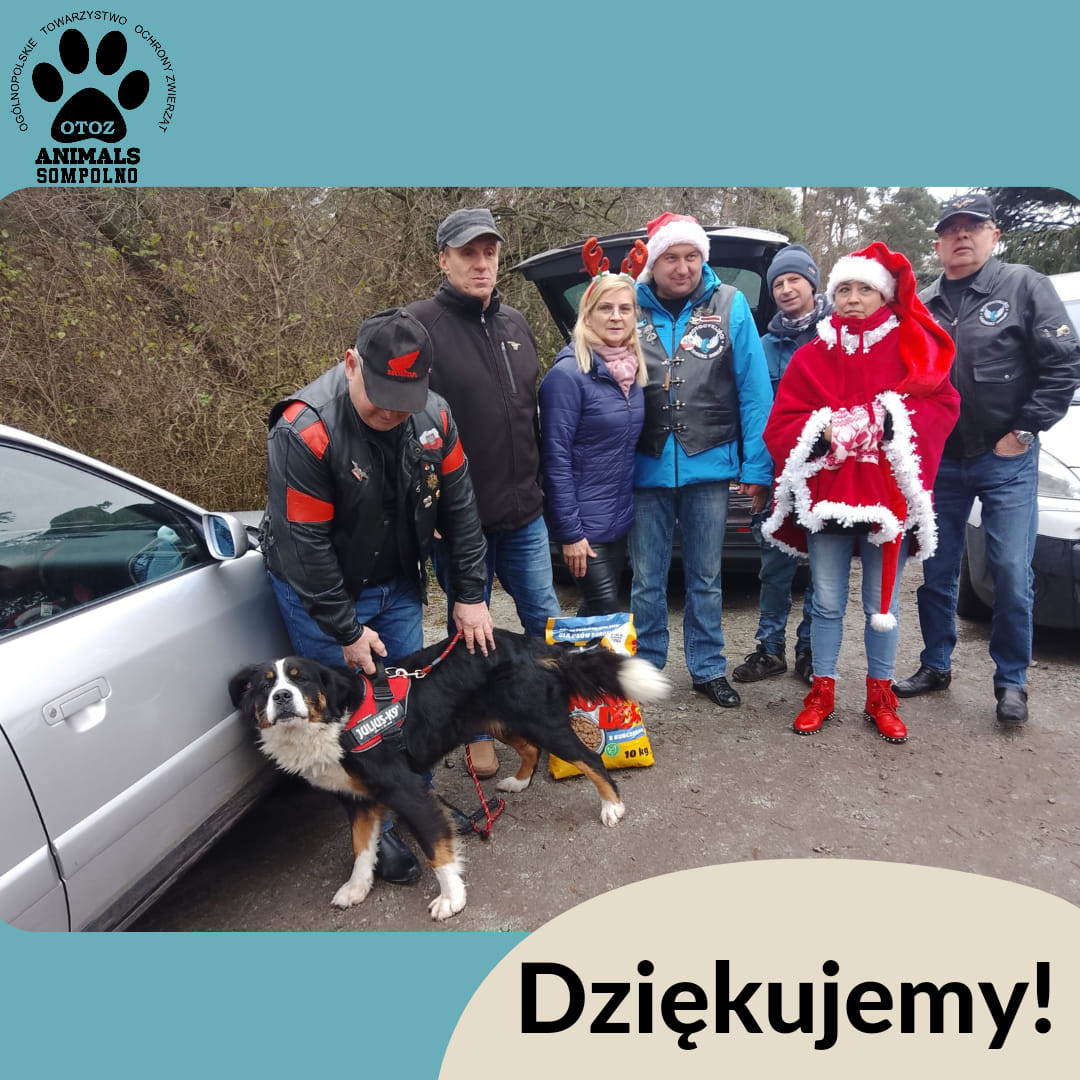Przytulisko w Sompolnie - Ośrodek Adopcji Zwierząt motocykliści karma schronisko sompolno - Przytulisko w Sompolnie - Ośrodek Adopcji Zwierząt