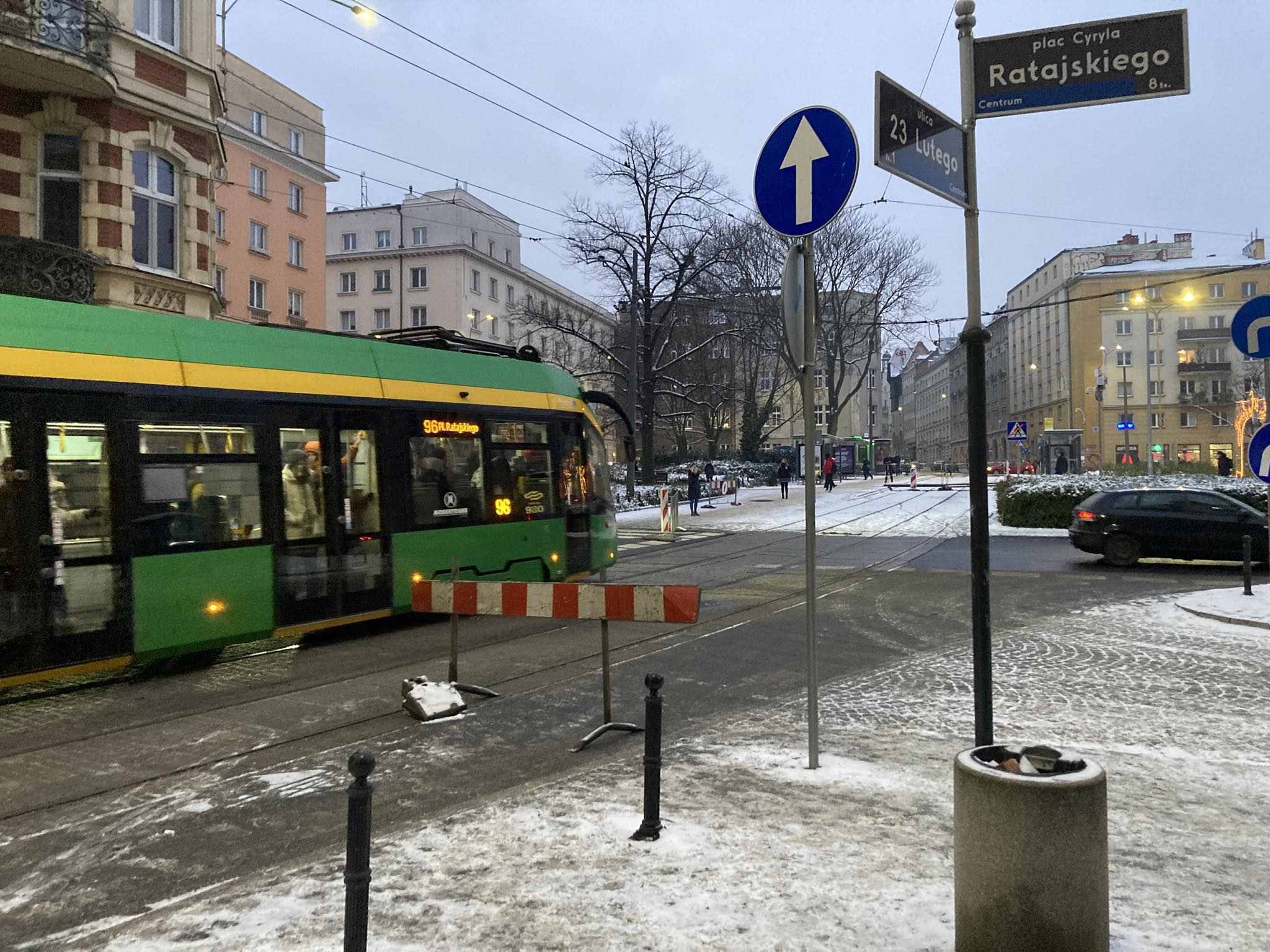 tramwaj wahadło plac cyryla ratajskiego - Adam Michalkiewicz