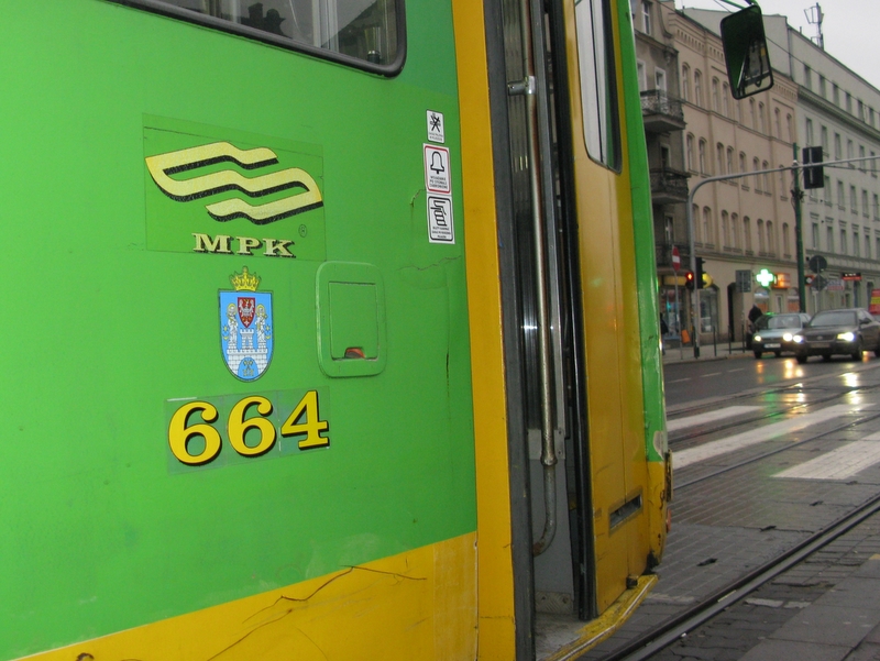 Herb na tramwaju - Szymon Mazur