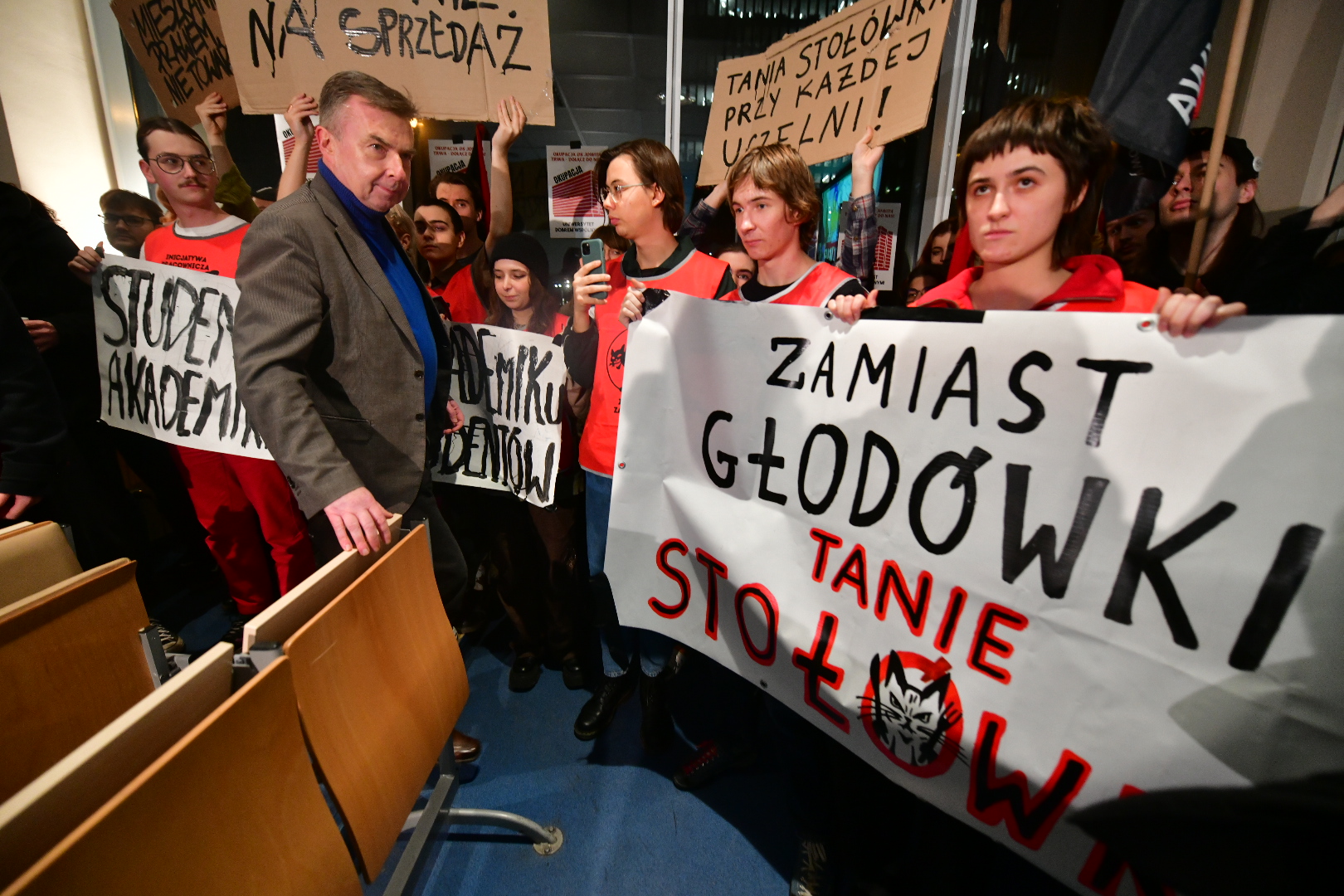 Minister nauki Dariusz Wieczorek jowita akademik poznań - Wojtek Wardejn - Radio Poznań