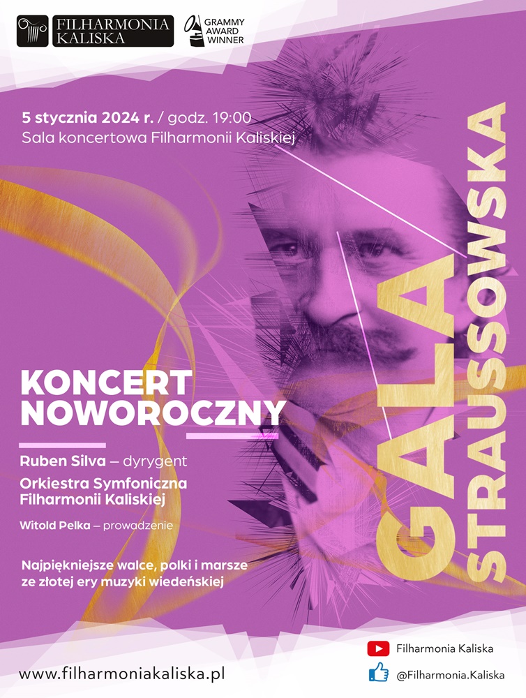 Filharmonia Kaliska powita nowy rok tradycyjną Galą Straussowską - Organizator