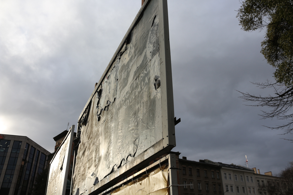 nośnik reklamowy reklama billboard - Leon Bielewicz  - Radio Poznań