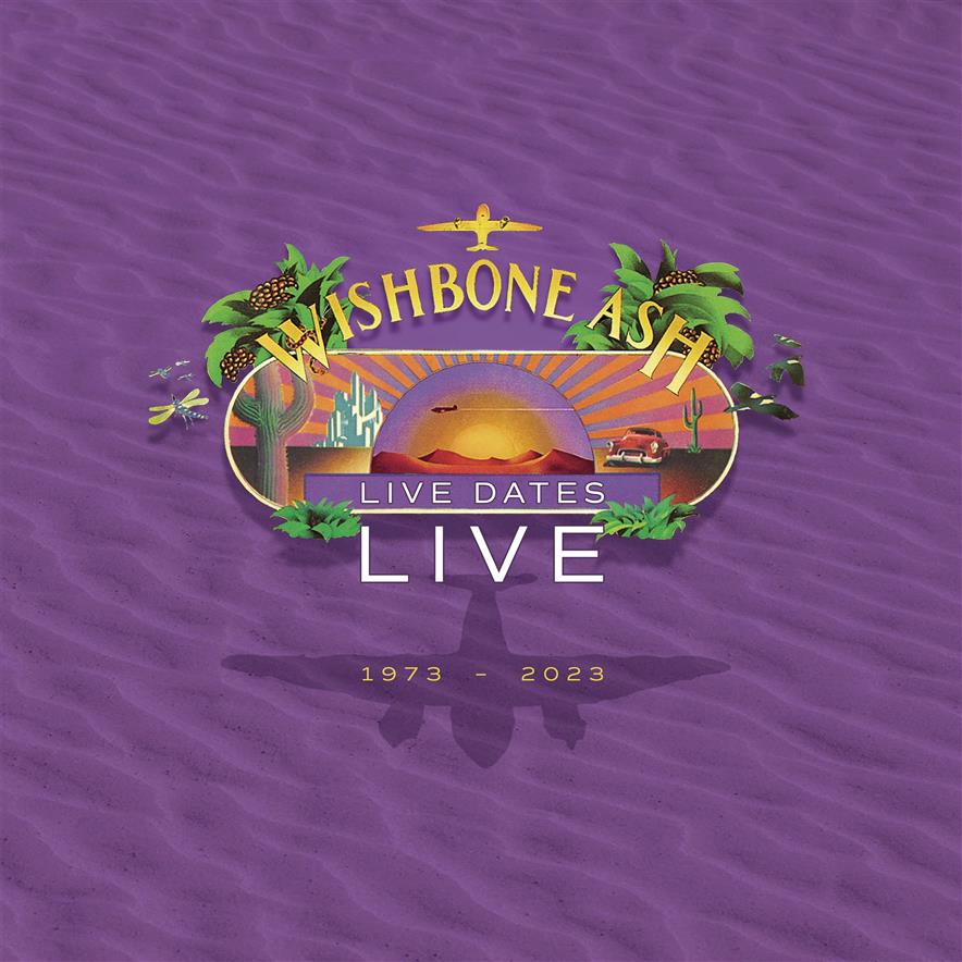 Wishbone Ash „Live Dates Live” - okładka płyty