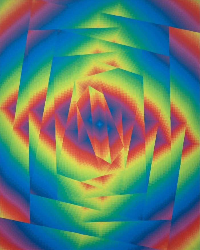 Tamara Berdowska - Bez tytułu, z cyklu "Kwasowe", 2023, olej, płótno, 150x120 cm - Tamara Berdowska - Bez tytułu, z cyklu "Kwasowe", 2023, olej, płótno, 150x120 cm