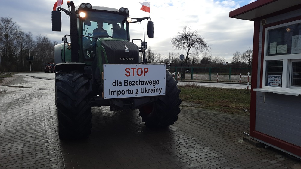 protest rolników - Sławomir Zasadzki - Radio Poznań