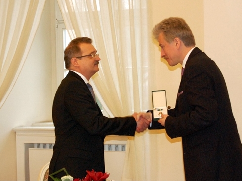 Medal Republiki Węgier dla Grobelnego - UMP