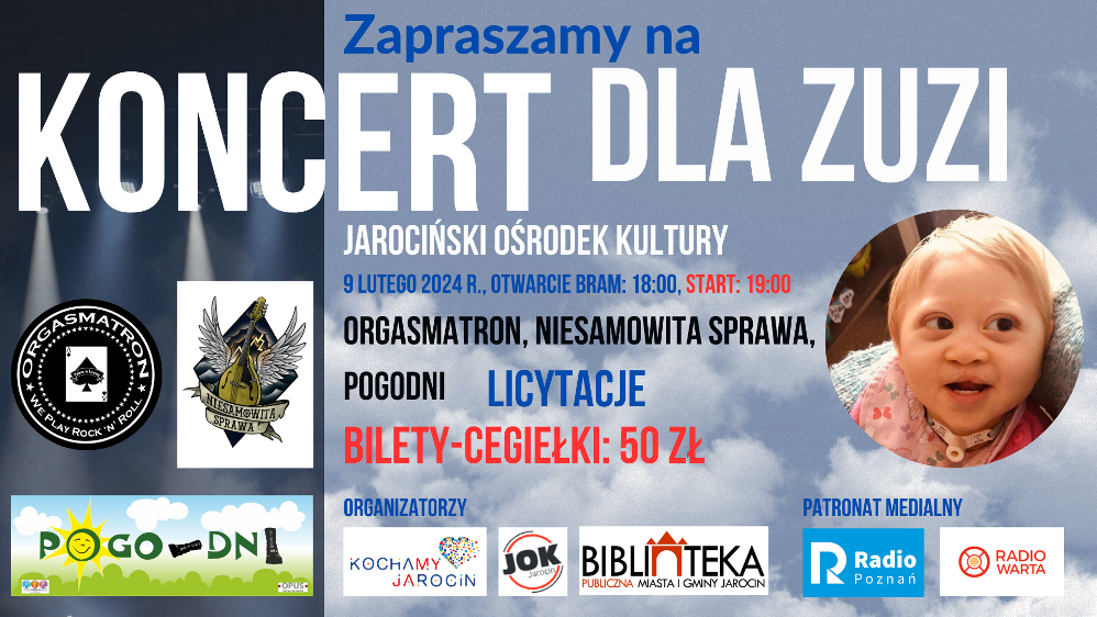 Koncert dla Zuzi – małej dziewczynki z dużymi problemami - Organizator