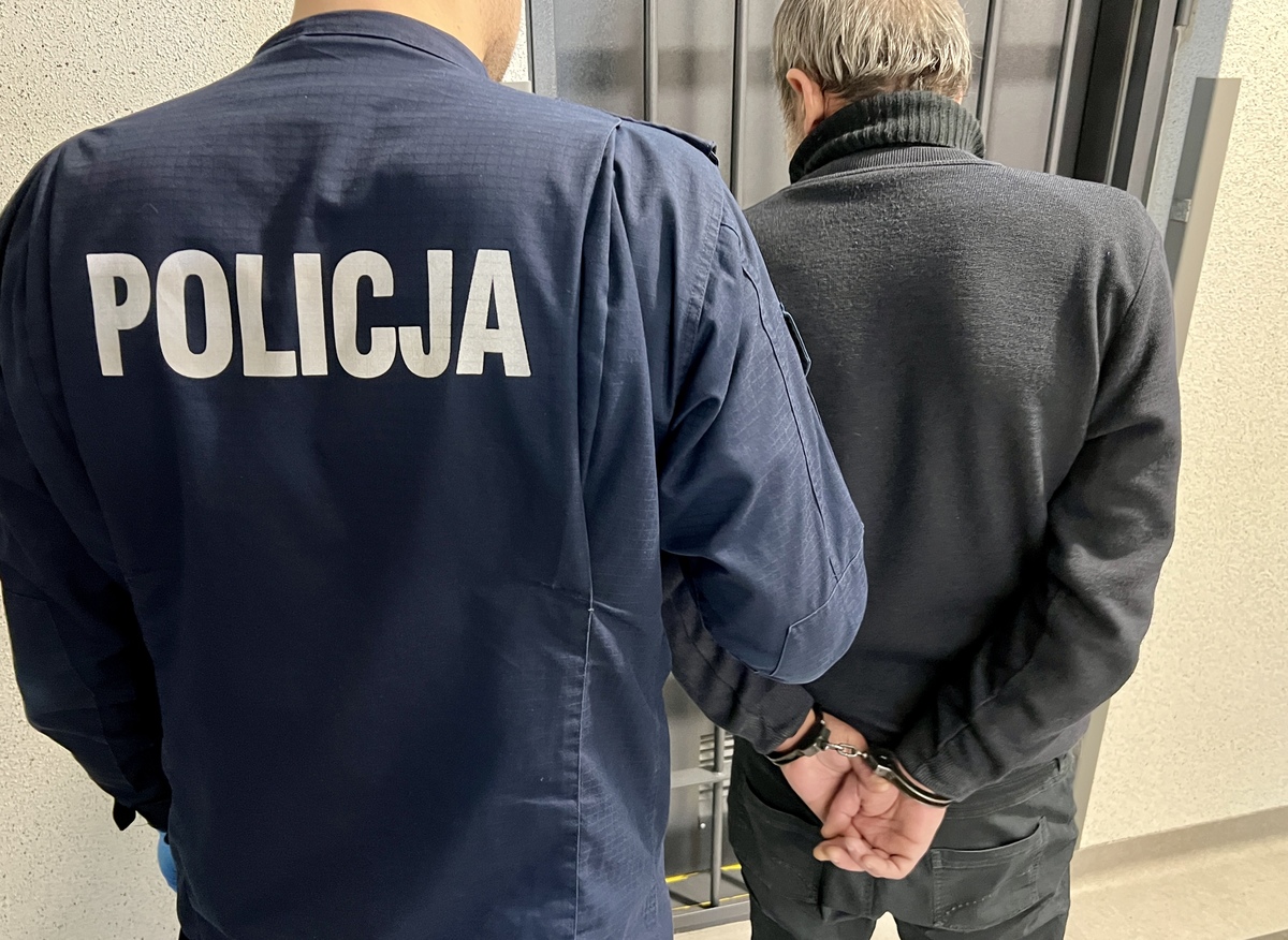 zatrzymani gruzini - KPP Piła