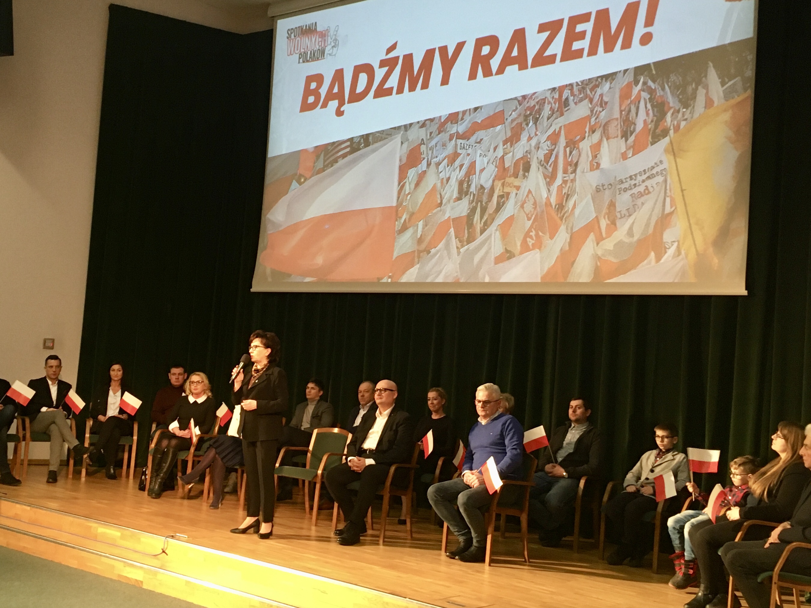 Elżbieta Witek w Kaliszu - Danuta Synkiewicz