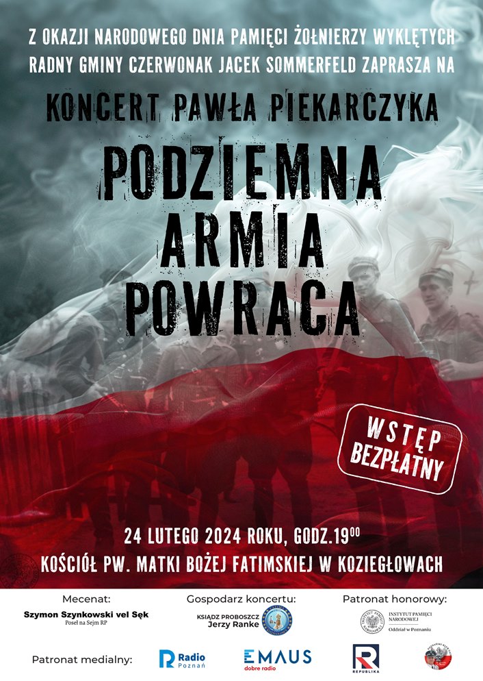 Koncert Pawła Piekarczyka w Koziegłowach - Organizator