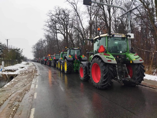 protest rolników  - Danuta Synkiewicz - Radio Poznań