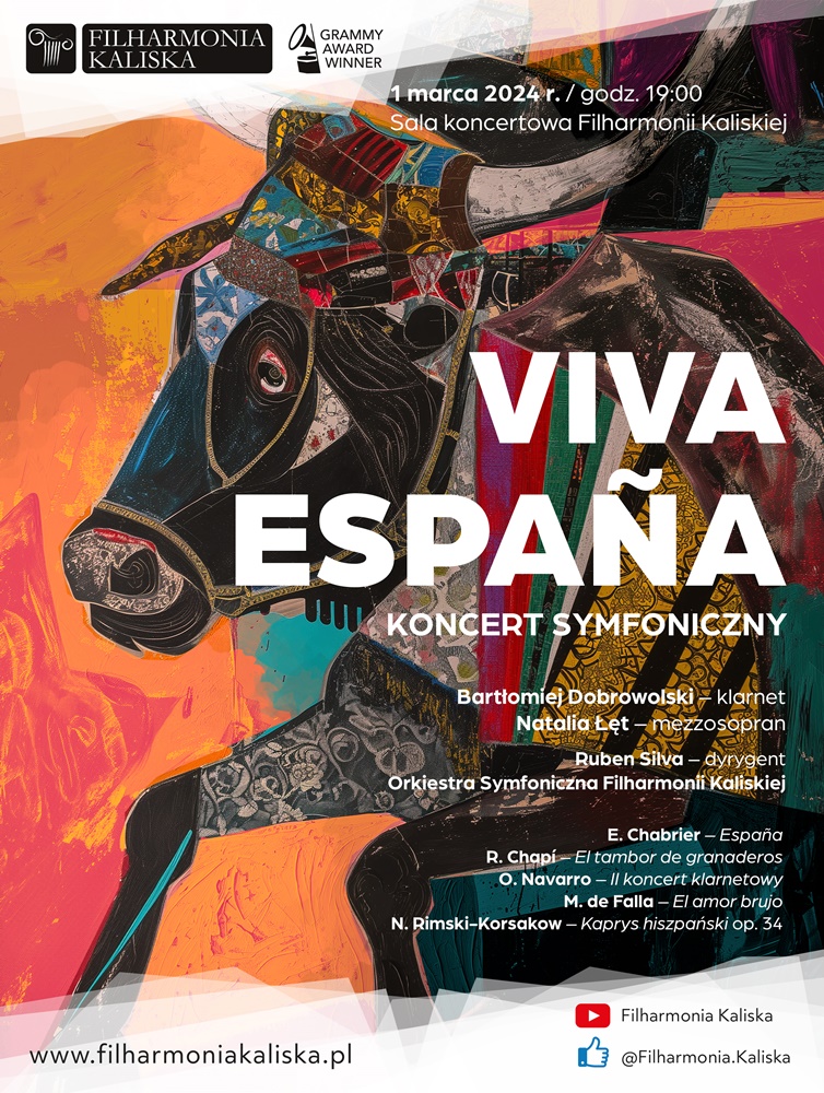 Niech żyje muzyka hiszpańska - koncert „Viva España” w Filharmonii Kaliskiej - Organizator