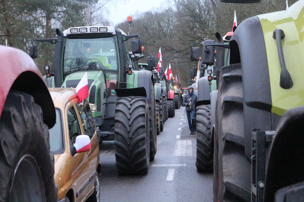 protest rolników - Leon Bielewicz  - Radio Poznań