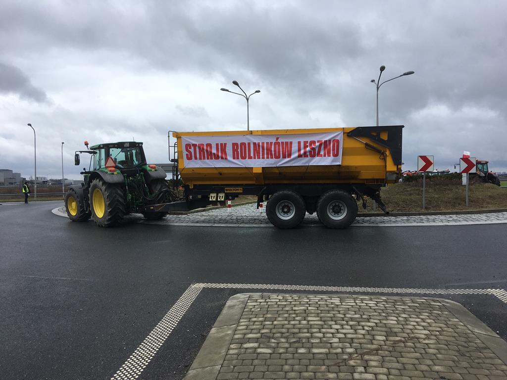 protest rolników leszno - Jacek Marciniak - Radio Poznań