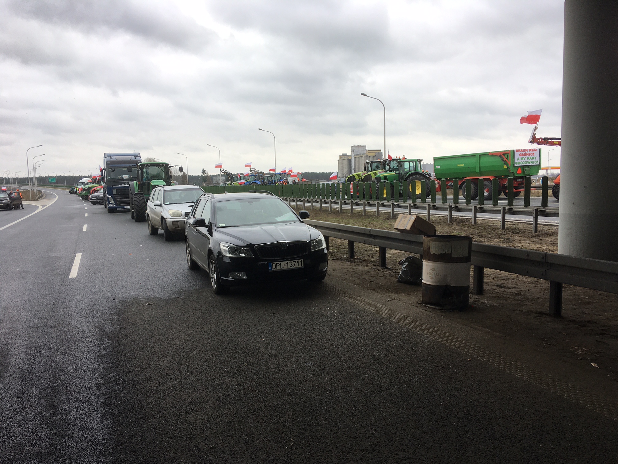 protest rolników leszno - Jacek Marciniak - Radio Poznań