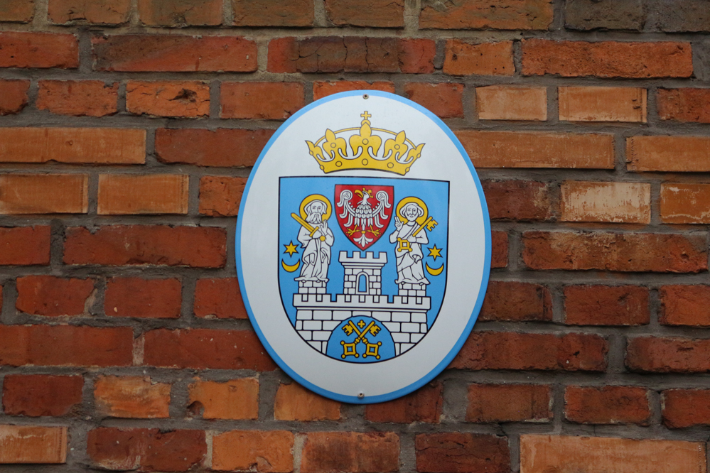 herb poznania na szkole - Leon Bielewicz  - Radio Poznań