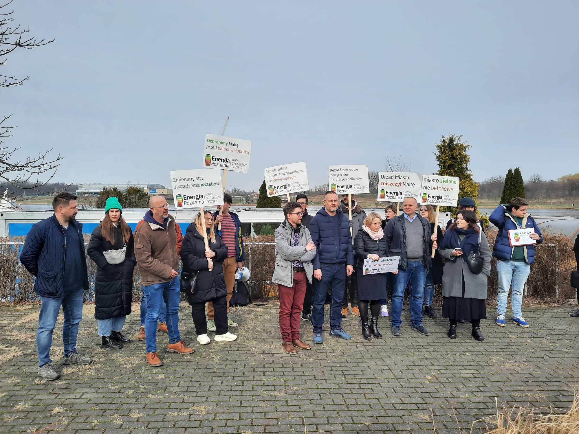 Społeczny Poznań pikieta - Adam Michalkiewicz