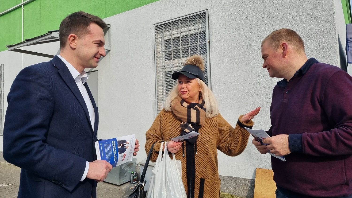 adam szłapka kampania poznań - Magda Konieczna