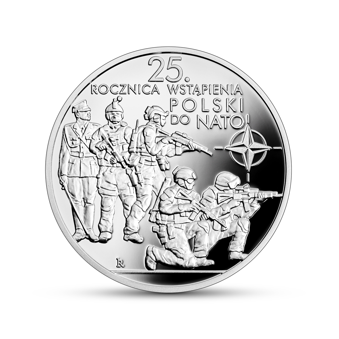 Moneta z okazji 25-lecia Polski w NATO  - NBP