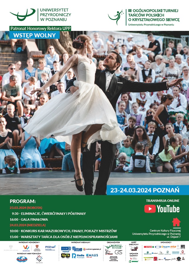 III Ogólnopolski Turniej Tańców Polskich „O Kryształowego Siewcę” - Organizator