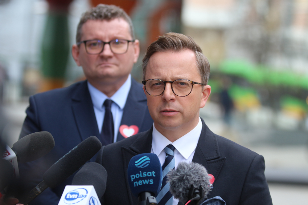 konferencja po dariusz joński - Leon Bielewicz  - Radio Poznań