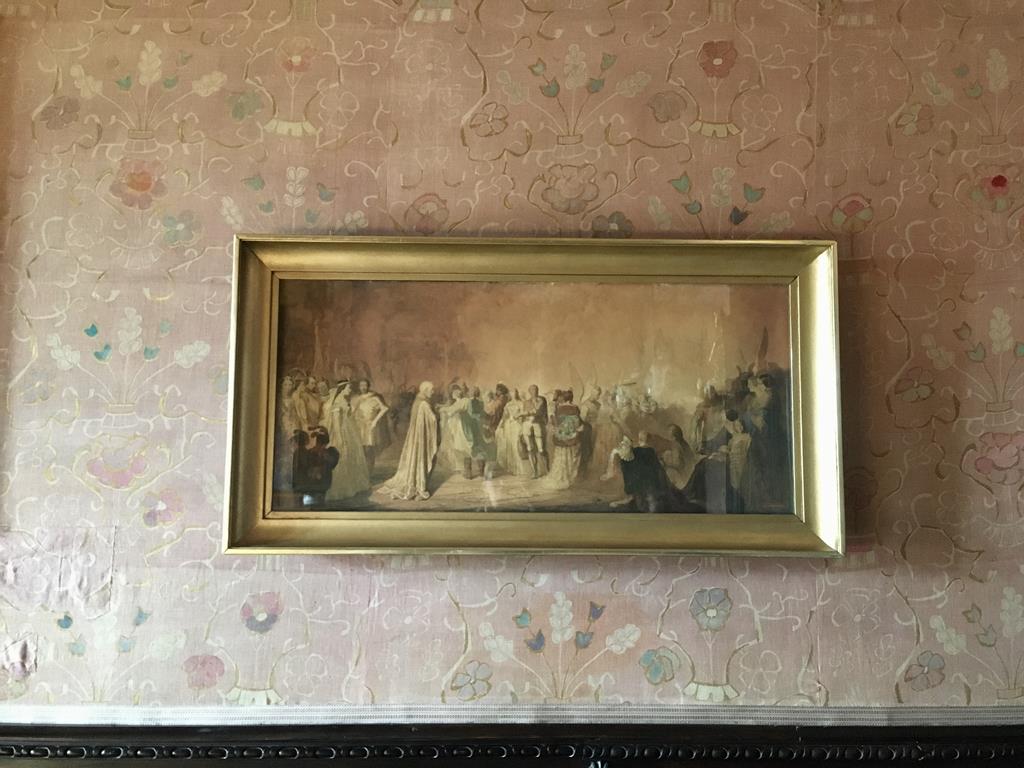 akwarela przedstawiająca rodzinę Czartoryskich z Fryderykiem Chopinem i Adamem Mickiewiczem gołuchów - Danuta Synkiewicz  - Radio Poznań