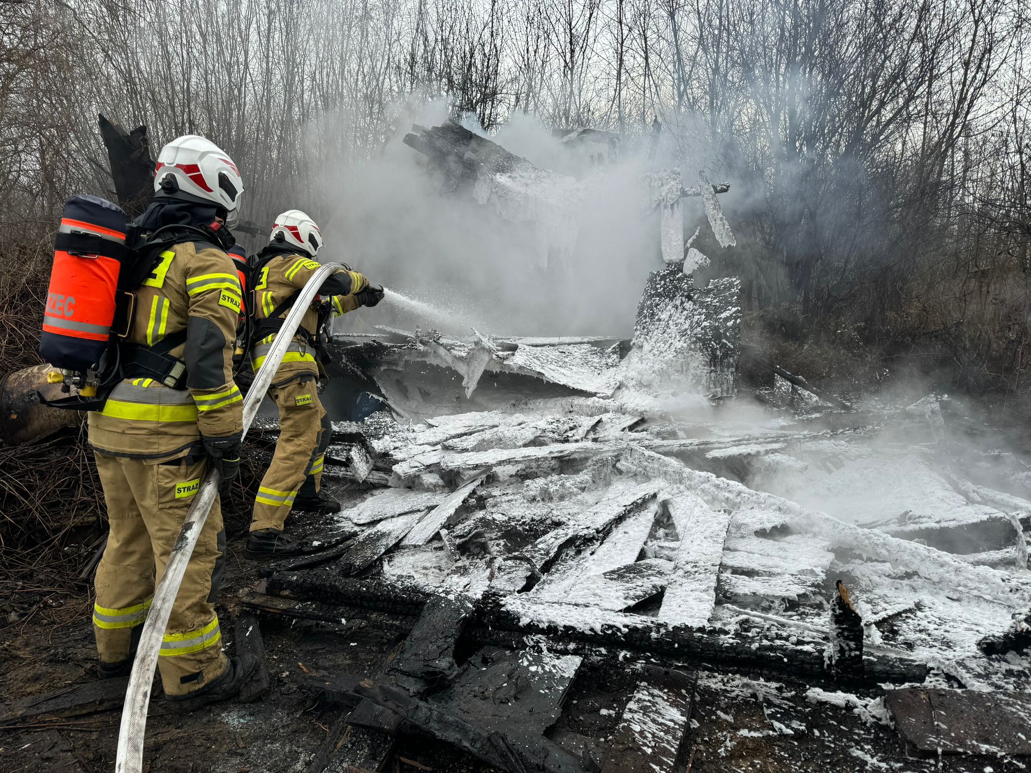 Pożar Pustostanu w Kaliszu