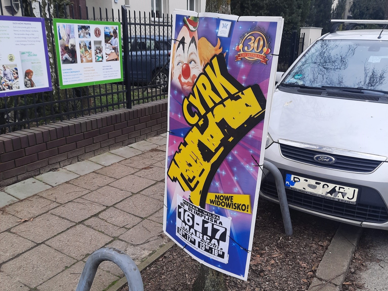 cyrk plakaty - Straż Miejska Miasta Poznania