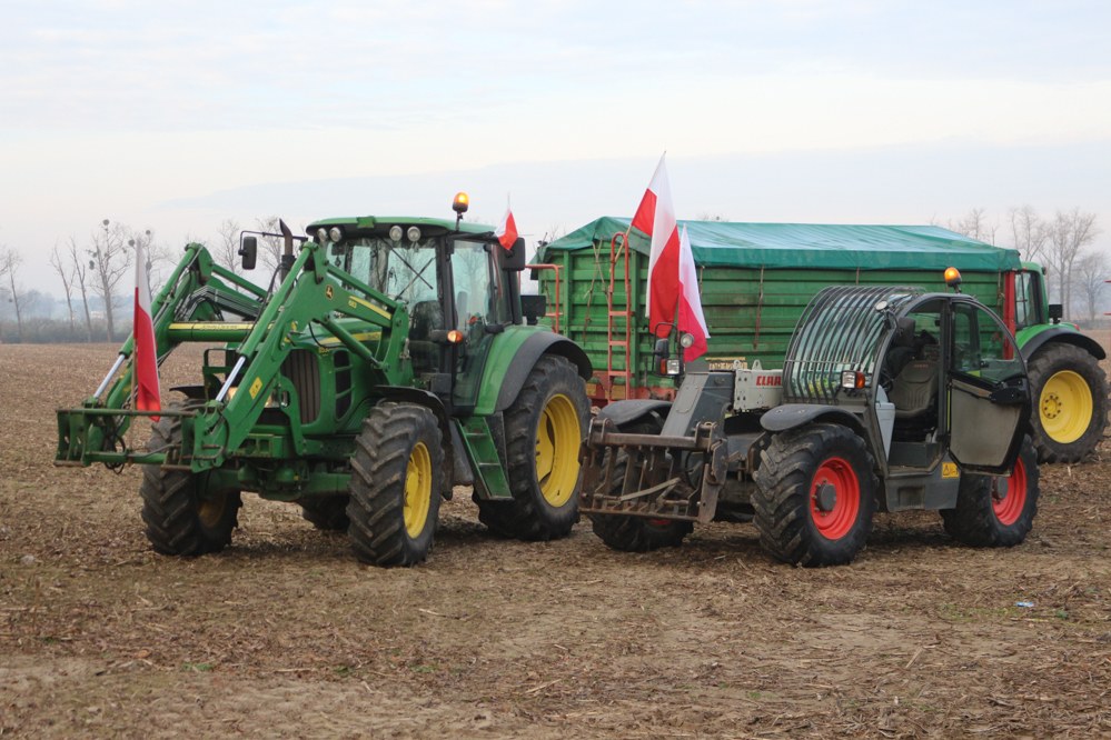 protest rolników komorniki - Leon Bielewicz  - Radio Poznań