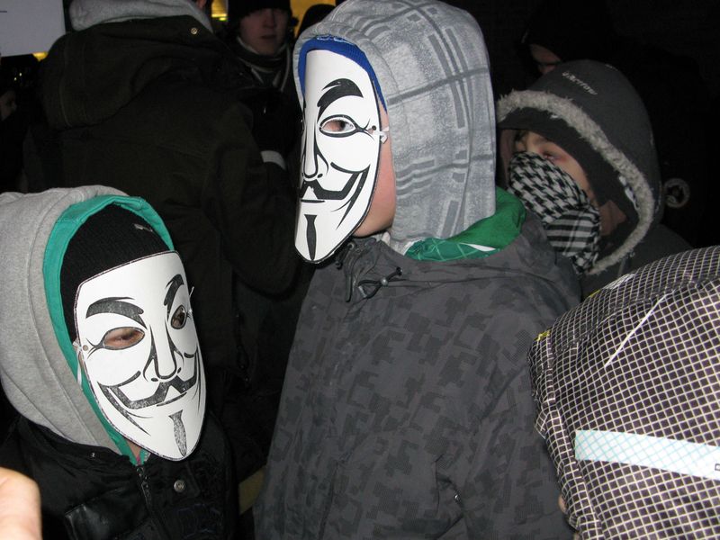 Demonstracja No ACTA - Poznań - Szymon Mazur