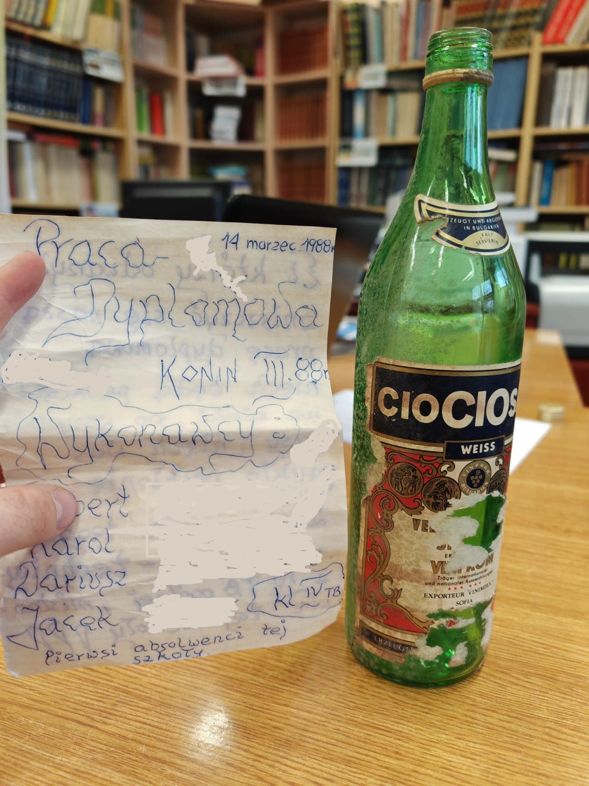 list w butelce konin - Zespół Szkół Budownictwa i Kształcenia Zawodowego w Koninie