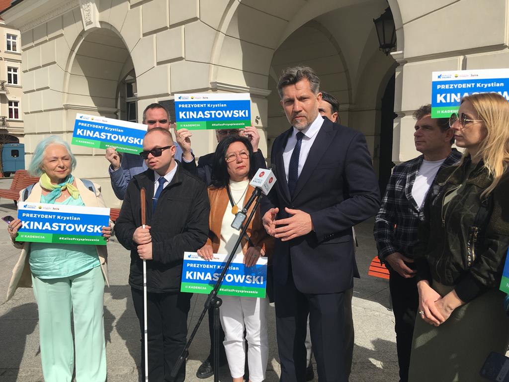 prezydent Kalisza Krystian Kinastowski - Danuta Synkiewicz  - Radio Poznań