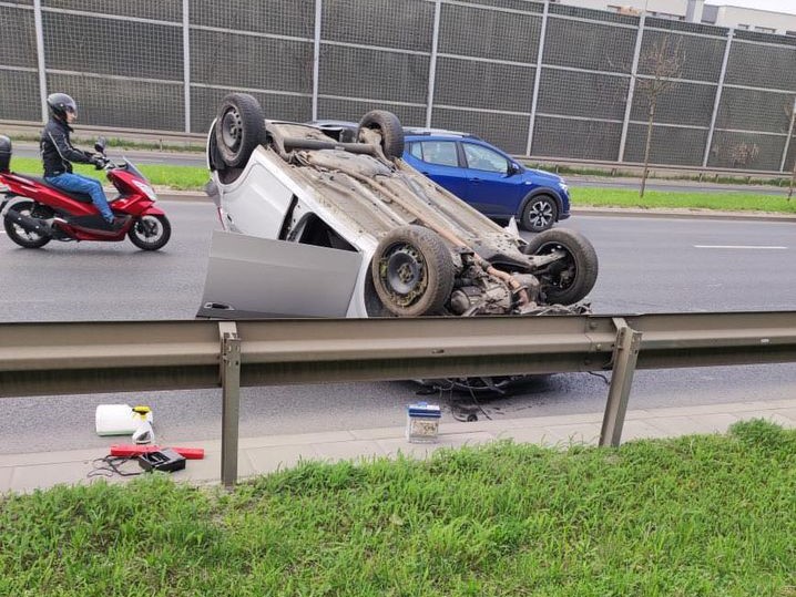 wypadek hlonda poznań - ig: poznan_moment