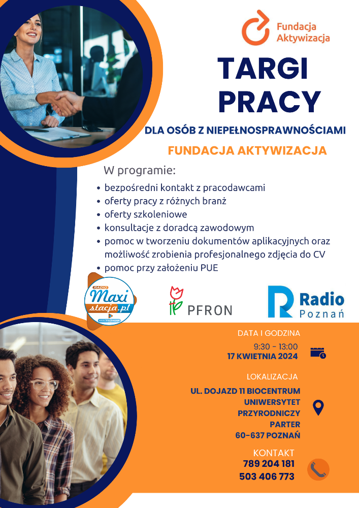 Targi Pracy dla Osób z Niepełnosprawnościami 2024 - Organizator