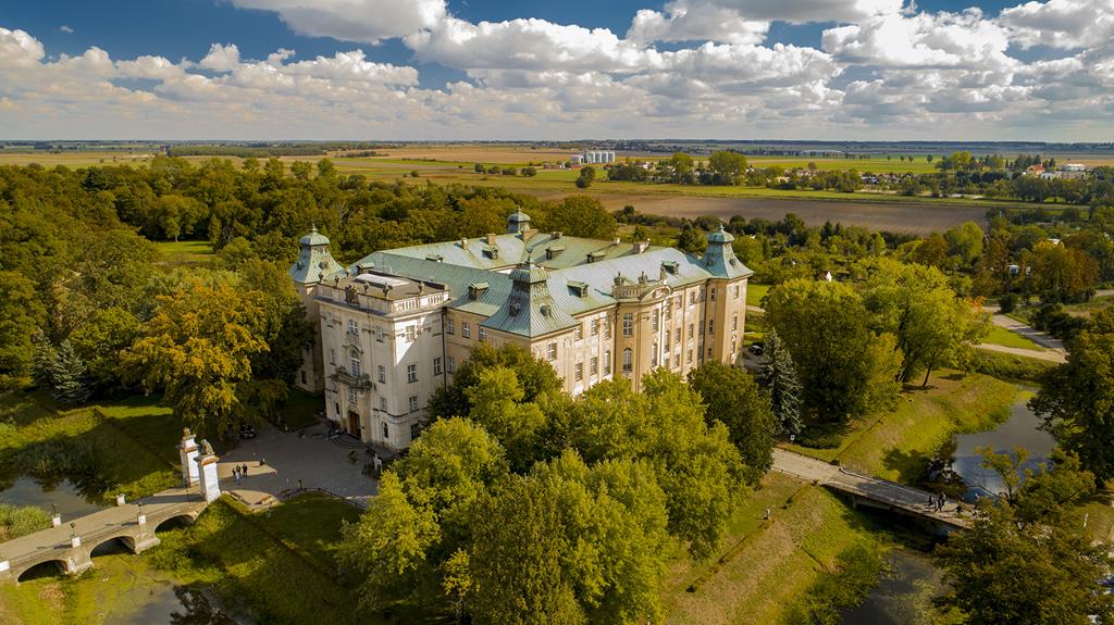 zamek w rydzynie rydzyna zamek - Zamek Królewski w Rydzynie