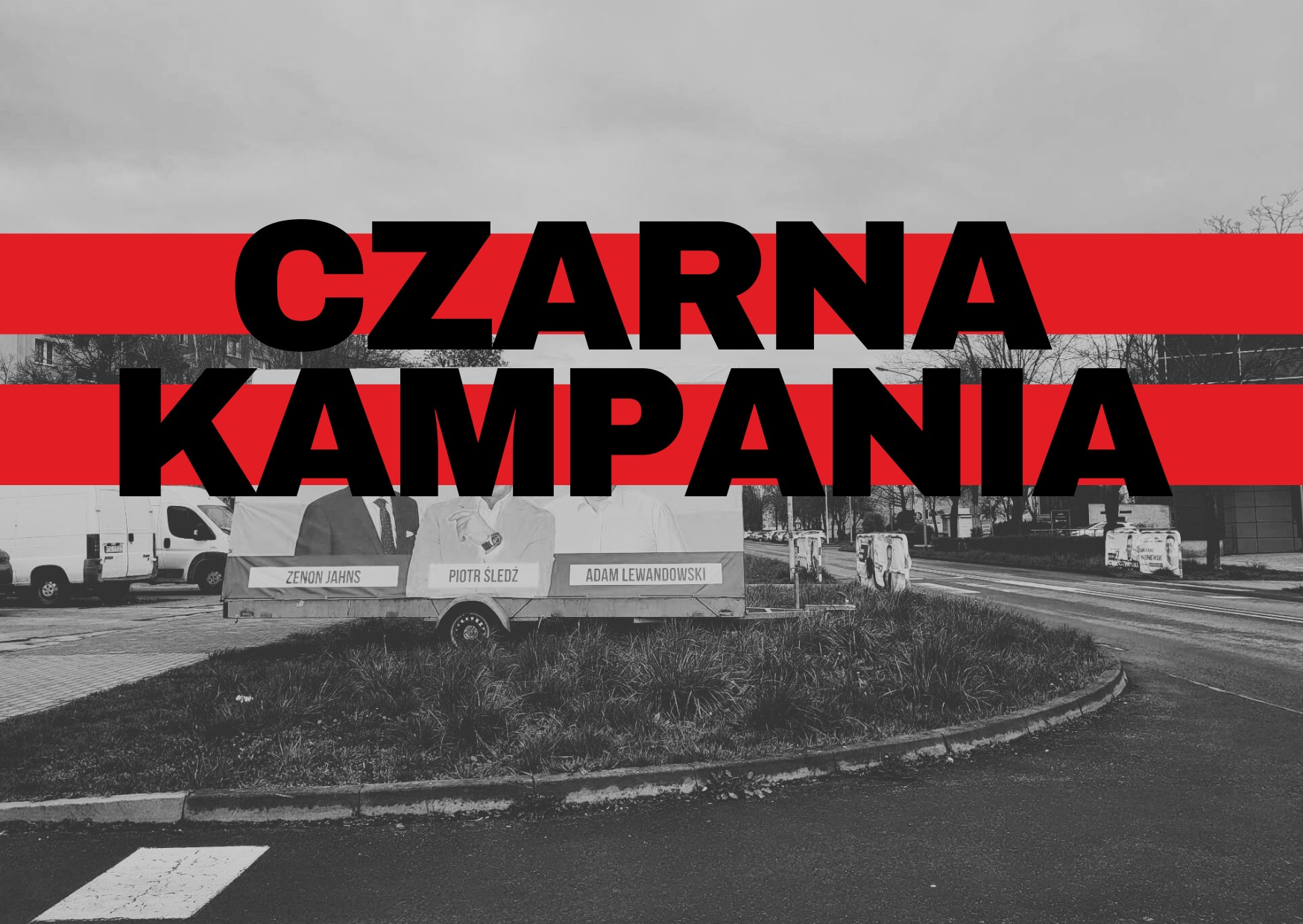 kampania śrem  - Zdjęcie z profilu facebookowego Adama Lewandowskiego