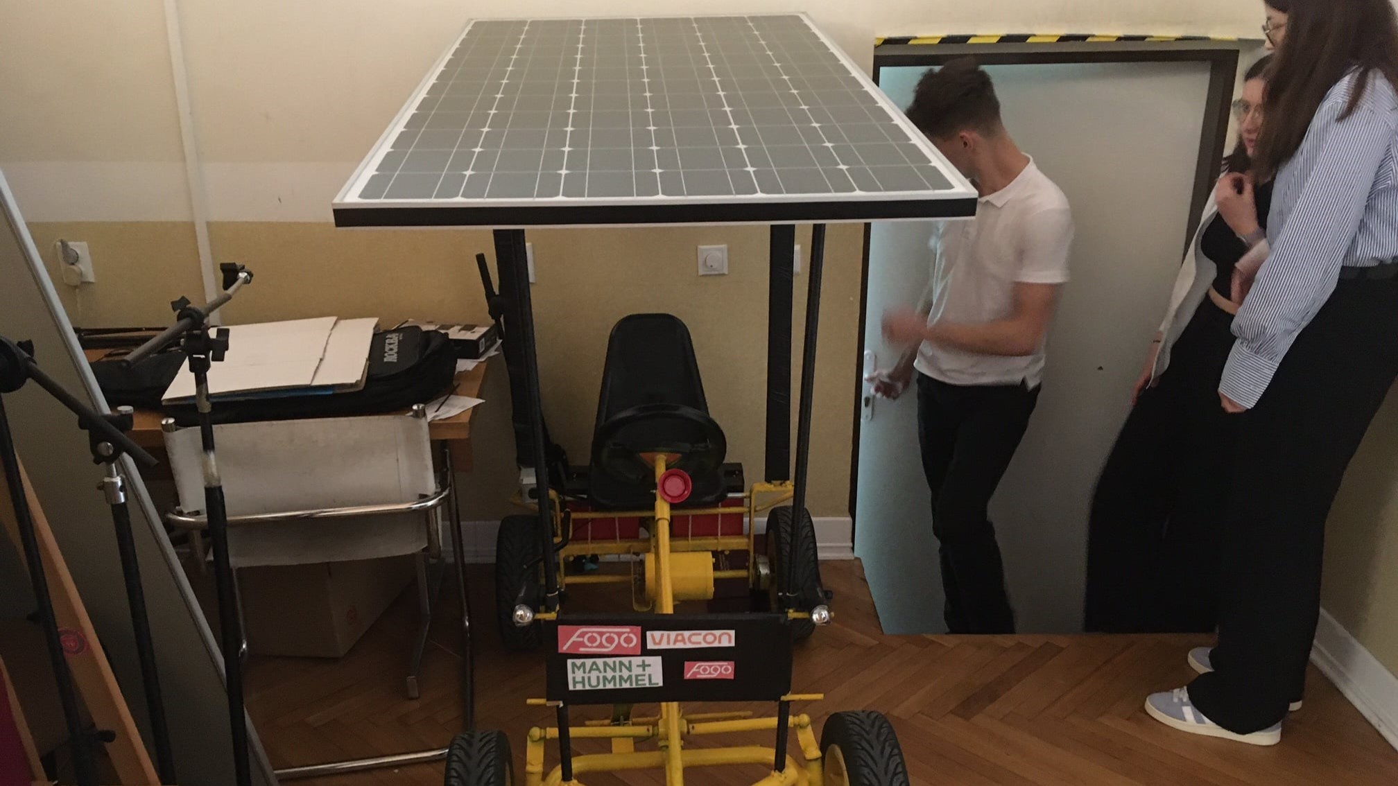 gokart solarny liceum leszno  - Jacek Marciniak - Radio Poznań