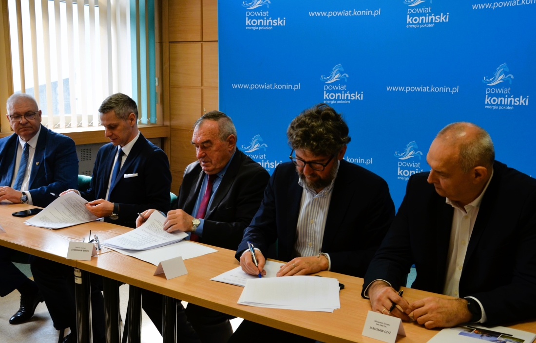 kopalnia zajmie się drogami -  Starostwo Powiatowe w Koninie